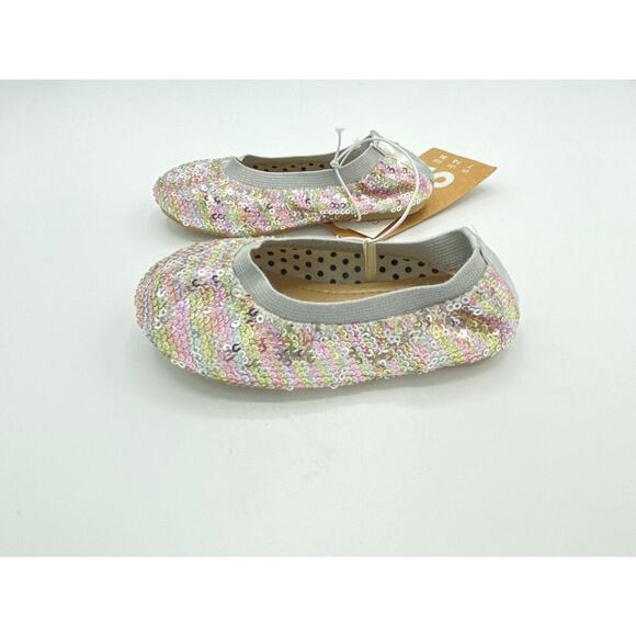 NWT Girl's Cotton On Kids US 7-8 Ombre Sequin Dress Holiday Summer Fall Flats - Picture 10 of 10